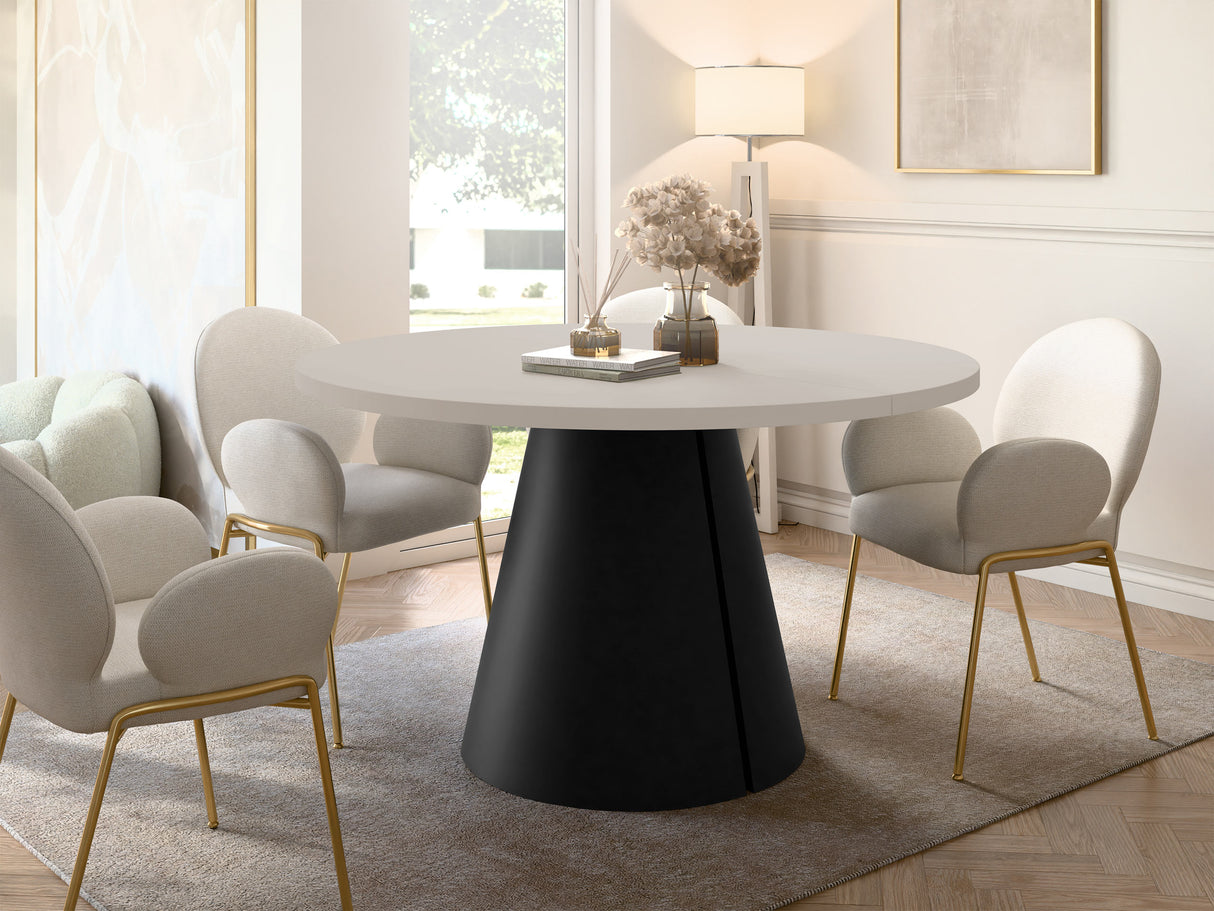 Asztal CALMA 120, színe: Kasmír