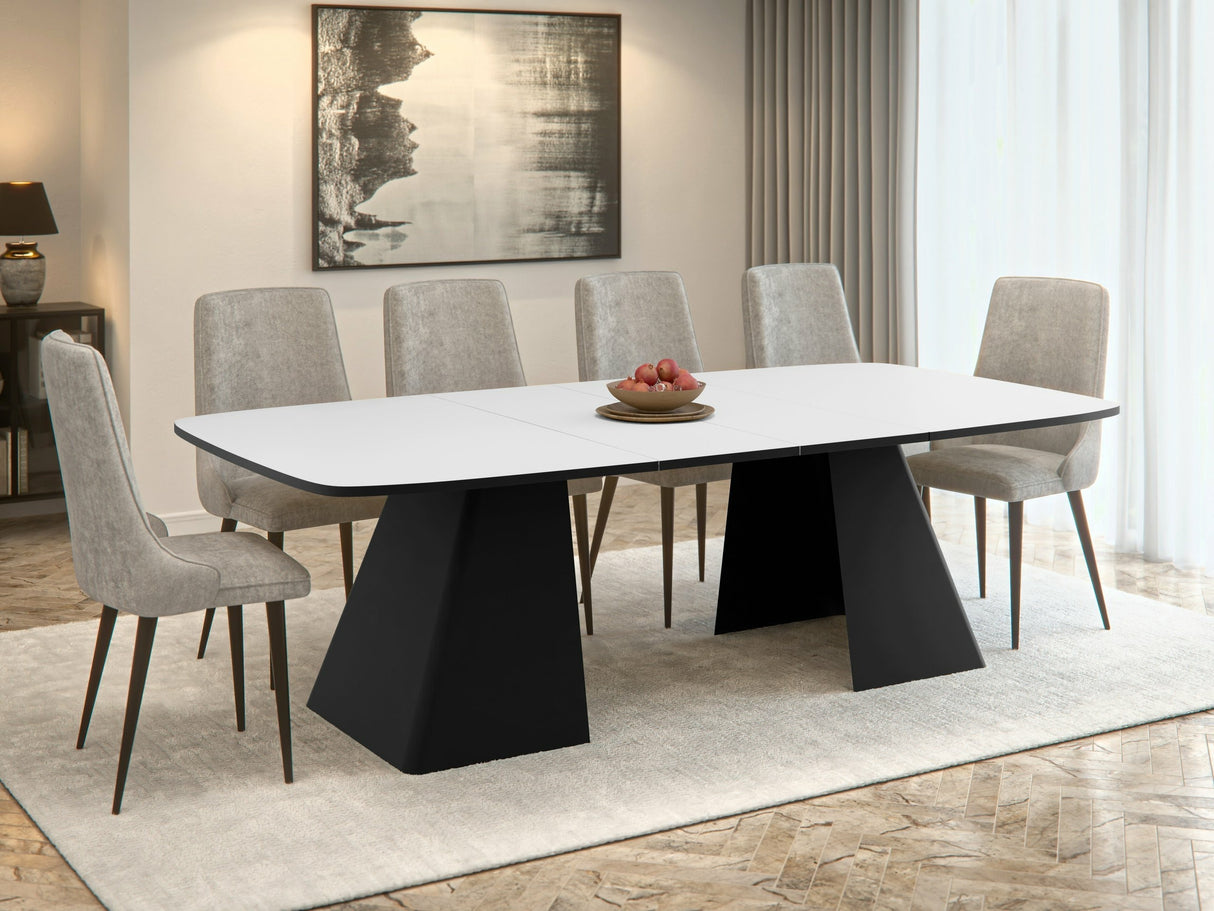 Asztal NOVA 180, színe: Fehér