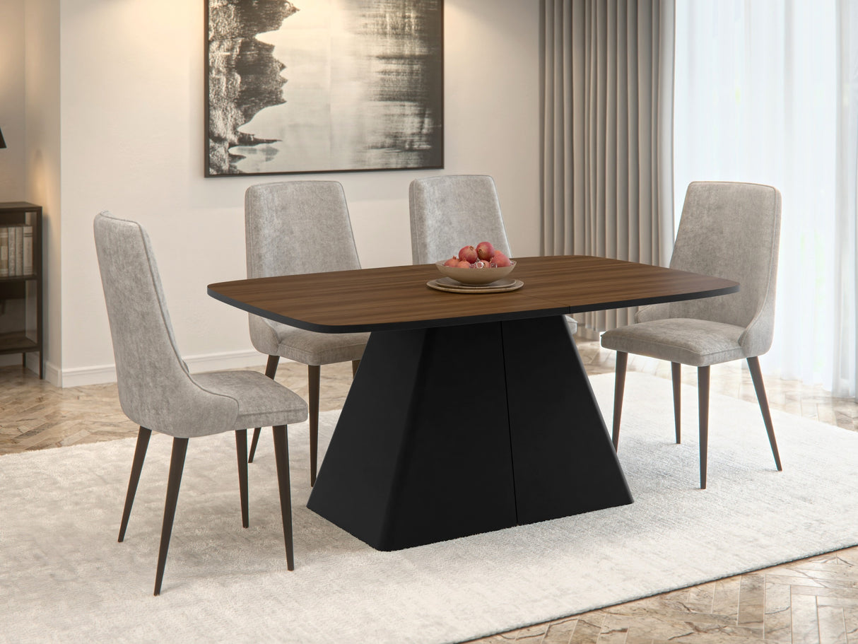 Asztal NOVA 180, színe: Dió