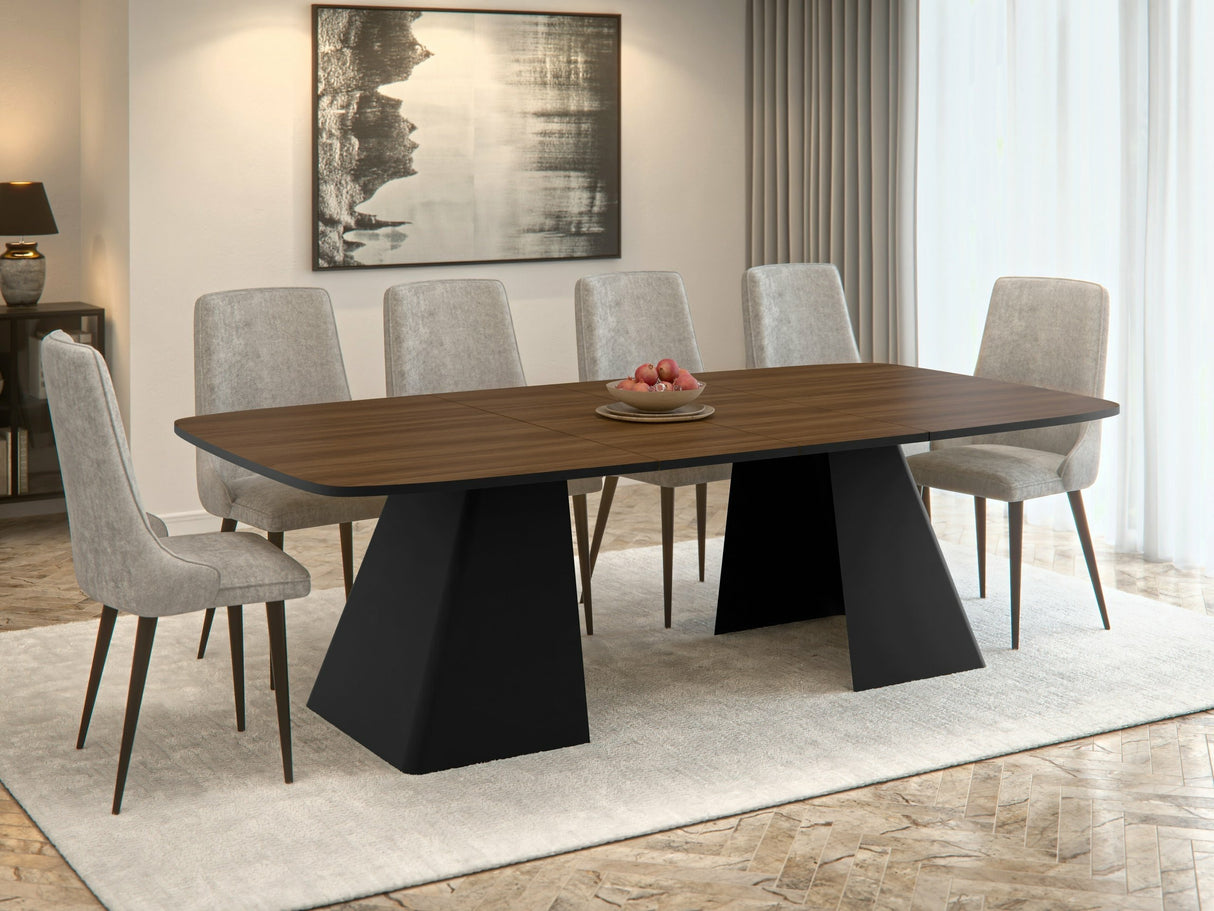 Asztal NOVA 180, színe: Dió