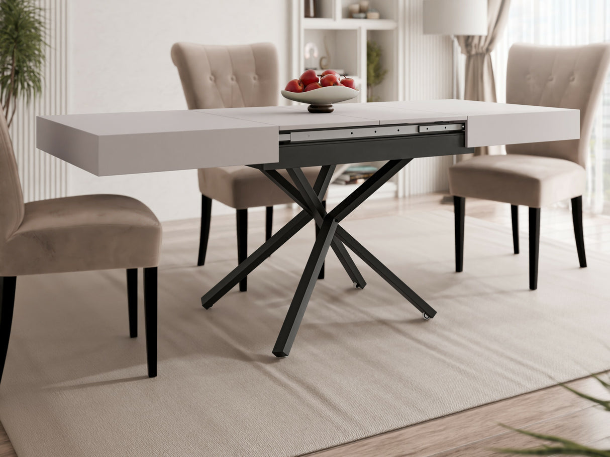 Kihajtható dohányzóasztal SANNA X, színe: Kasmír