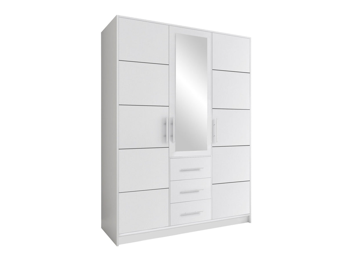 Gardróbszekrény BALI D3, Szín: Fehér 4507859