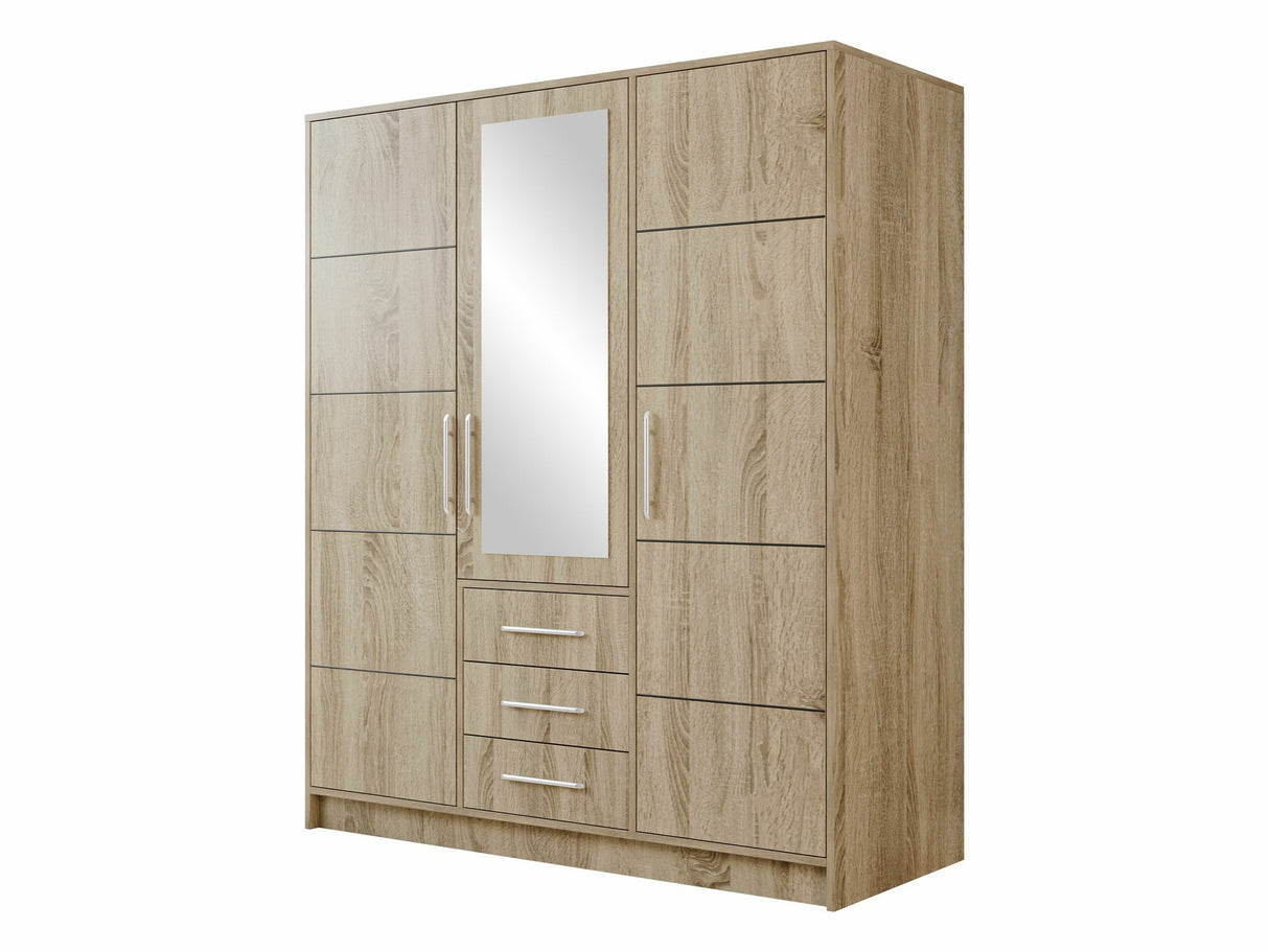 Gardróbszekrény BALI D3, Szín: Sonoma tölgy 4507863