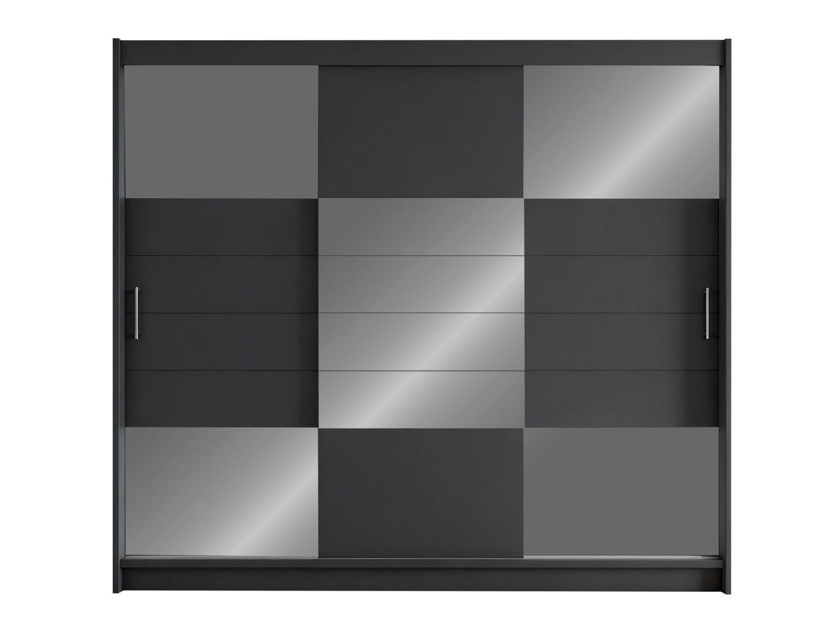 Gardróbszekrény ARUBA 2 250, Szín: Grafit