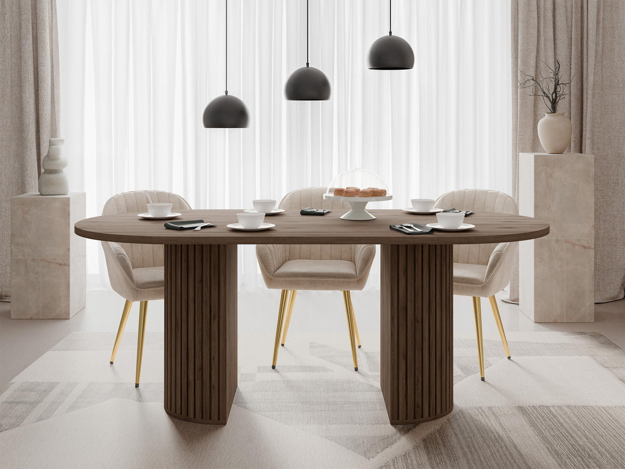 Asztal WOTKON, Szín: Dió