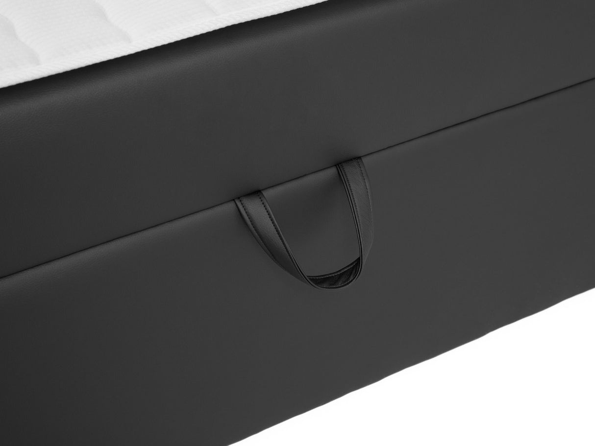 Kontinentális ágy Luanda (Cinema), Szín: Lágy öko-bőr 017, Alvó felület mérete: 160 x 200 cm 4531956