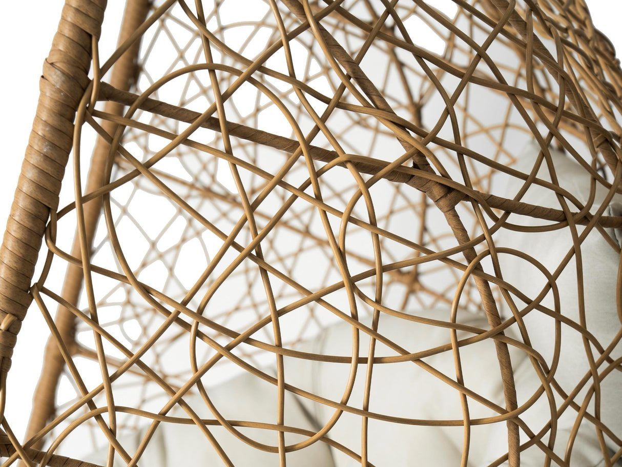 Függőszék wiszący FOGO MUZ-1175, Szín: Fekete + Krém 4534911