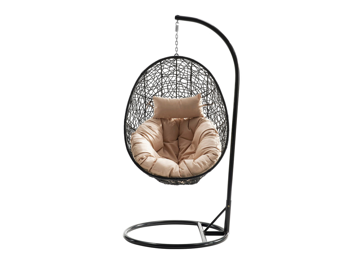 Függőszék wiszący FOGO MUZ-1175, Szín: Fekete + Krém 4534917