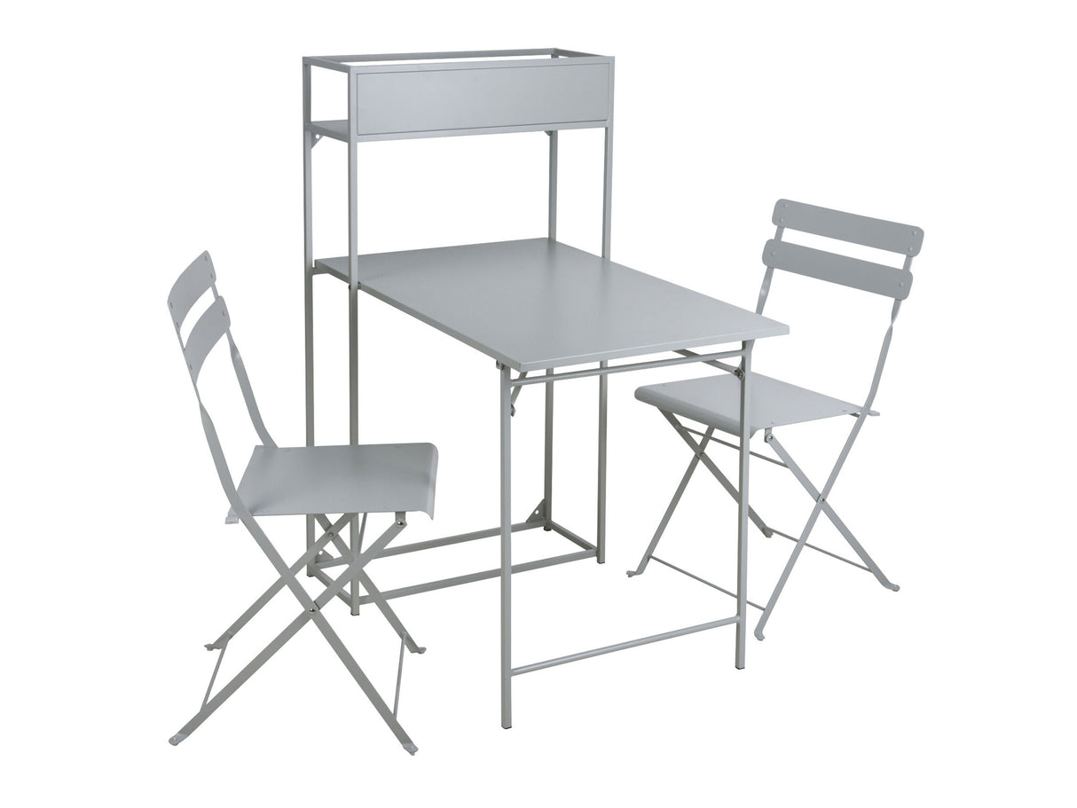 Erkélybútor-készlet owy na balkon TOURRA, Szín: Szürke 4540565