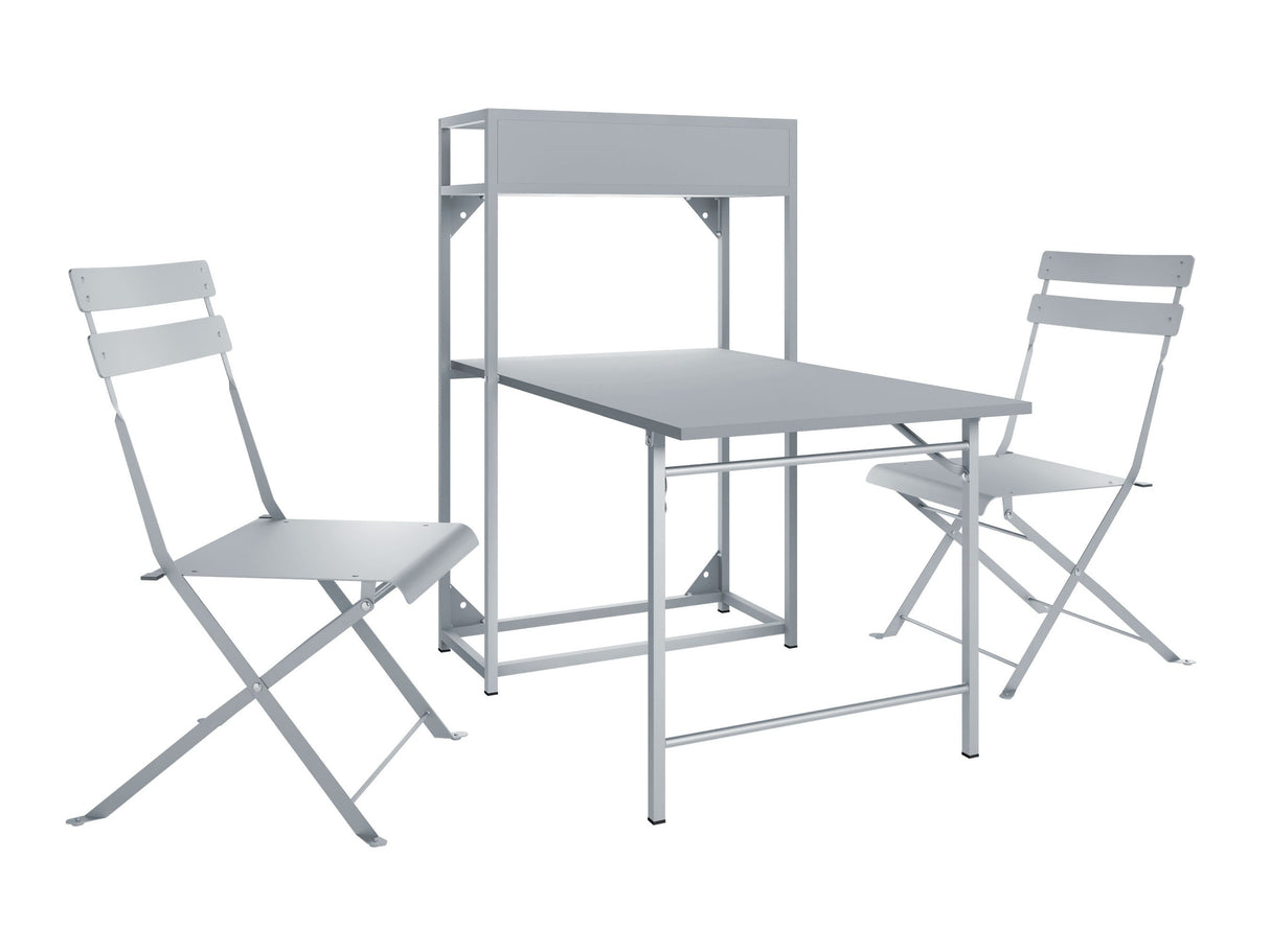 Erkélybútor-készlet owy na balkon TOURRA, Szín: Szürke 4540567