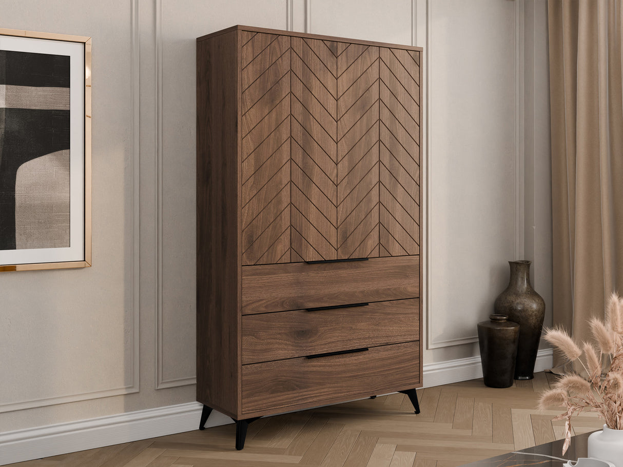 Könyvespolc 2D3SZ XYLIX Okapi