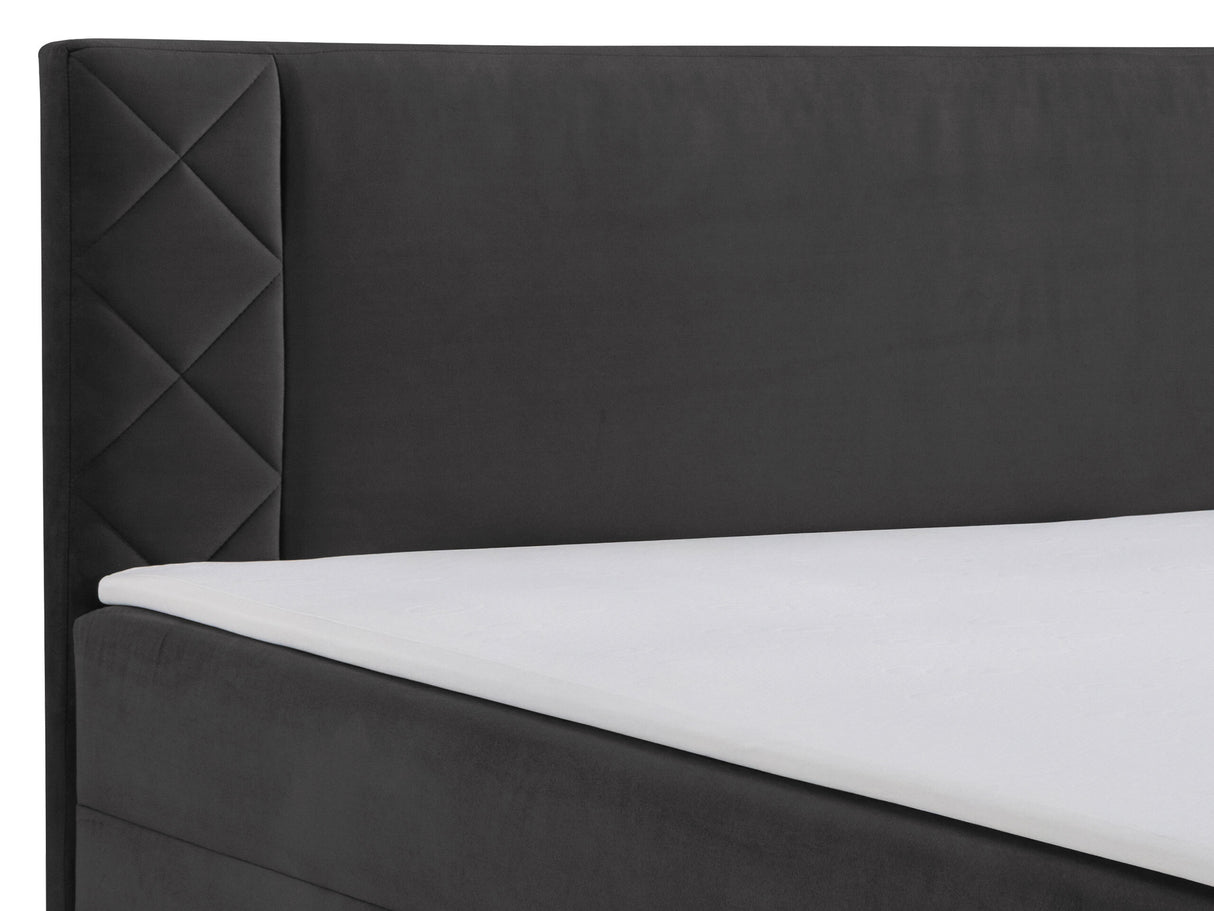 Kontinentális ágy PORTES + topper, Szín: Polo 897, Alvó felület mérete: 160 x 200 cm