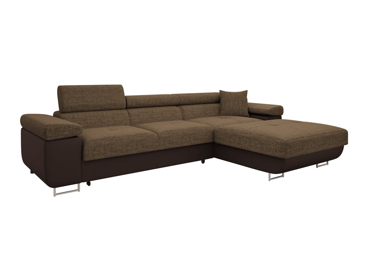 Sarokkanapé TOREZIO MINI, Szín: Soft 066 + Lux 03, Változatok: Jobb 4566255