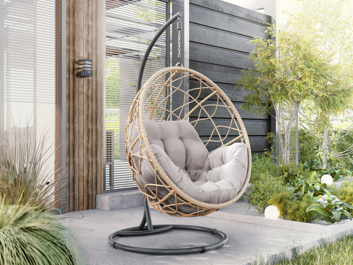 Függőszék wiszący ARIA /Naturalny Rattan + 5014