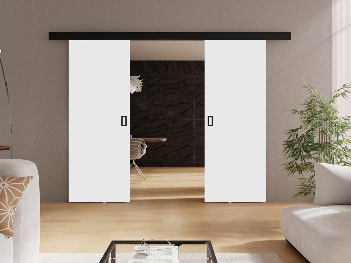 Tolóajtók WERDI DUO 132 + 2x, Szín: Fehér 4634907