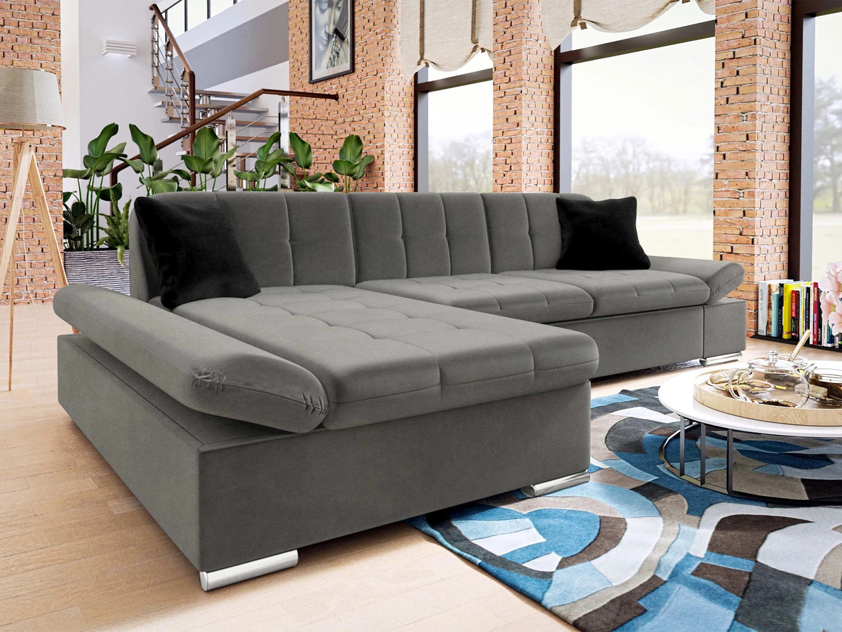 Sarokkanapé Montana (Premium), Szín: Magic Velvet 2217 + Magic Velvet 2219, Változatok: Bal 4654989