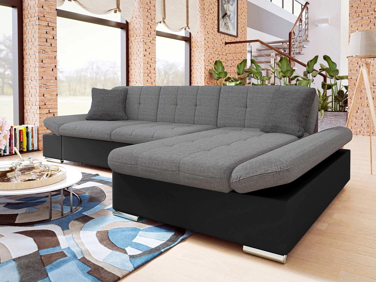 Sarokkanapé Montana (Premium), Szín: Soft 011 + Lux 05 + Lux 06, Változatok: Jobb 4655592
