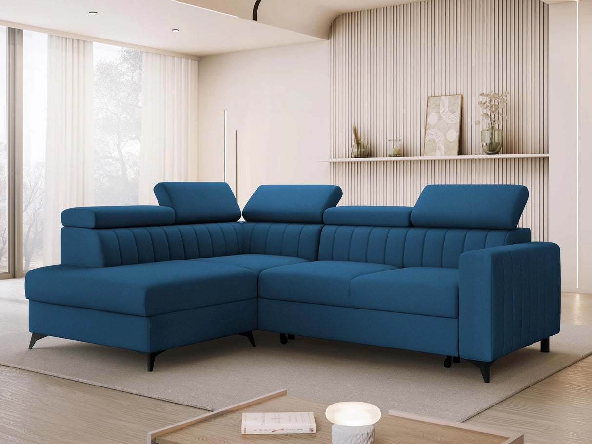 Sarokkanapé MILANO 2r+R+LXp,LXp+R+2r, Szín: Velutto 11, Változatok: Bal 4665931