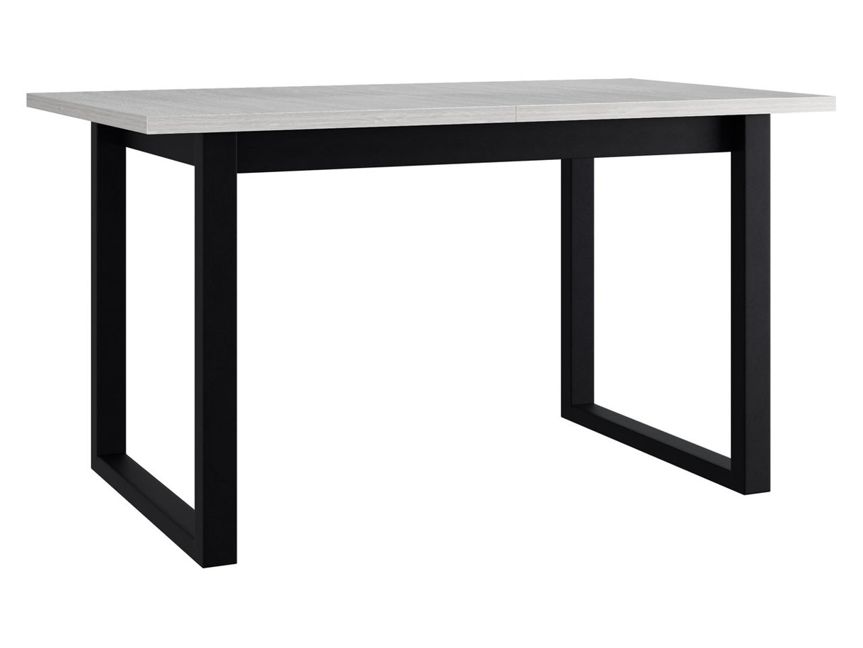 Asztal IKON 3 L LAMINAT : / .: 5903211275821 (Fehér + Fekete) 4744251