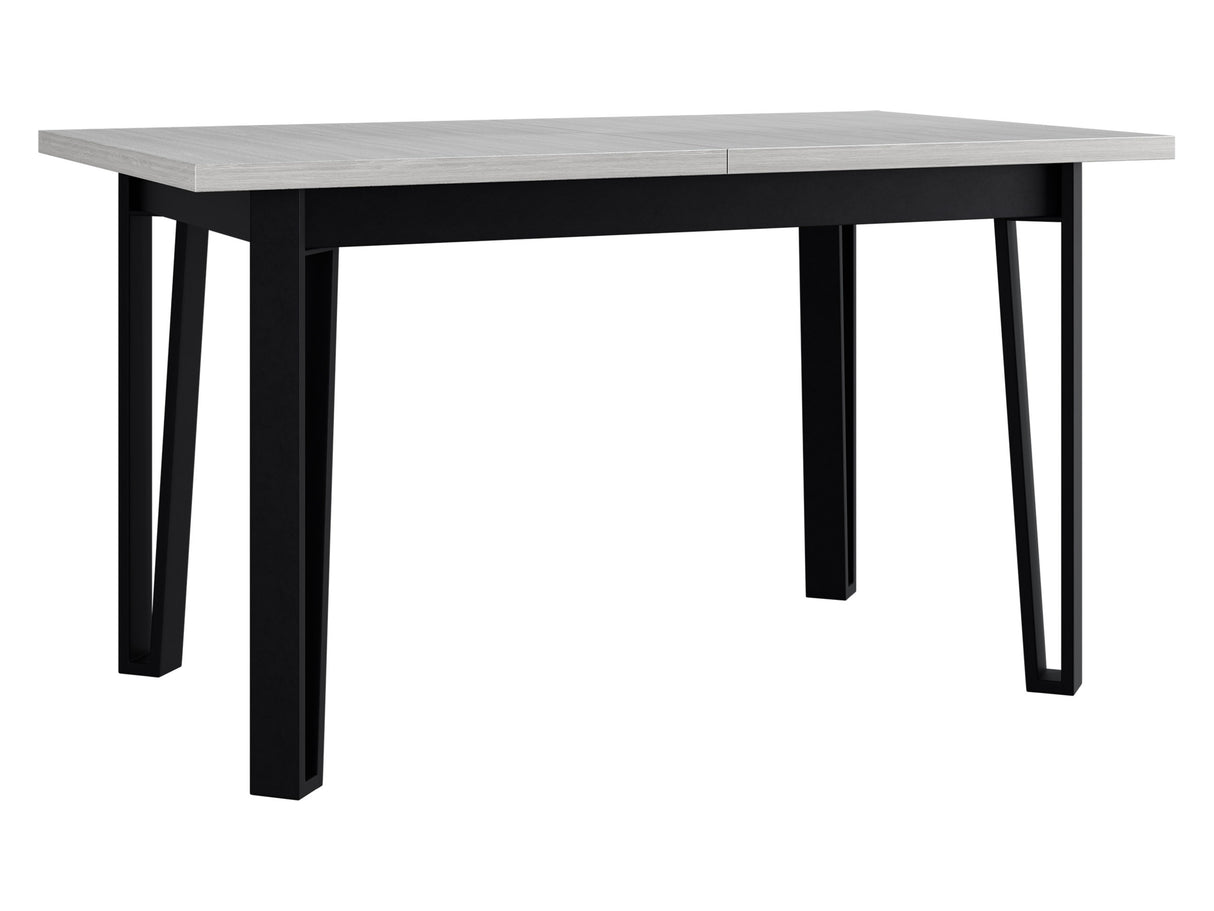 Asztal IKON 5 LAMINAT, Szín: Fehér + Fekete 4744307