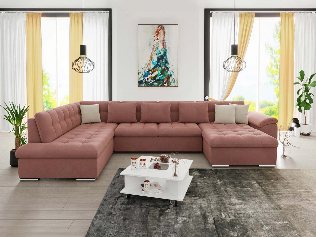 Sarokkanapé Niko Bis (Tony), Változatok: Jobb, Szín: Uttario Velvet 2955 + Uttario Velvet 2979 4761702