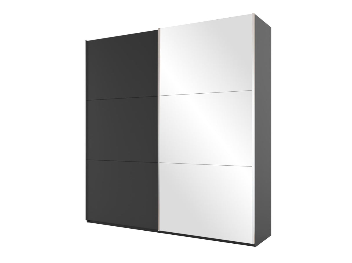 Gardróbszekrény Rodos 225, Szín: Grafit