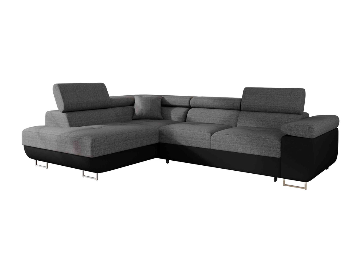 Sarokkanapé TOREZIO, Szín: Soft 011 + Lux 06, Változatok: Bal 4806347