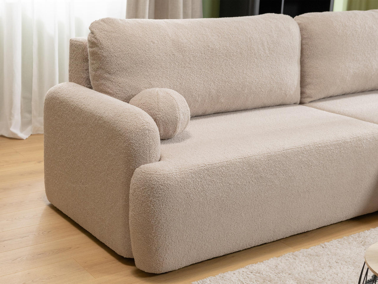 Sarokkanapé LORIDU, Szín: Lambi 07, Változatok: Jobb 4857903