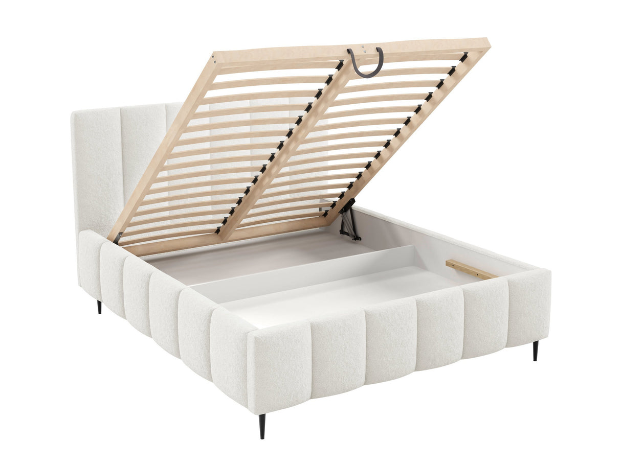 Ágy LUNARO LEG, Szín: Lambi 01, Alvó felület mérete: 160 x 200 cm
