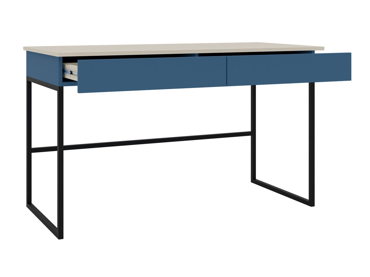 Íróasztal LORIN REG 10, Szín: Kasmír + Tölgy