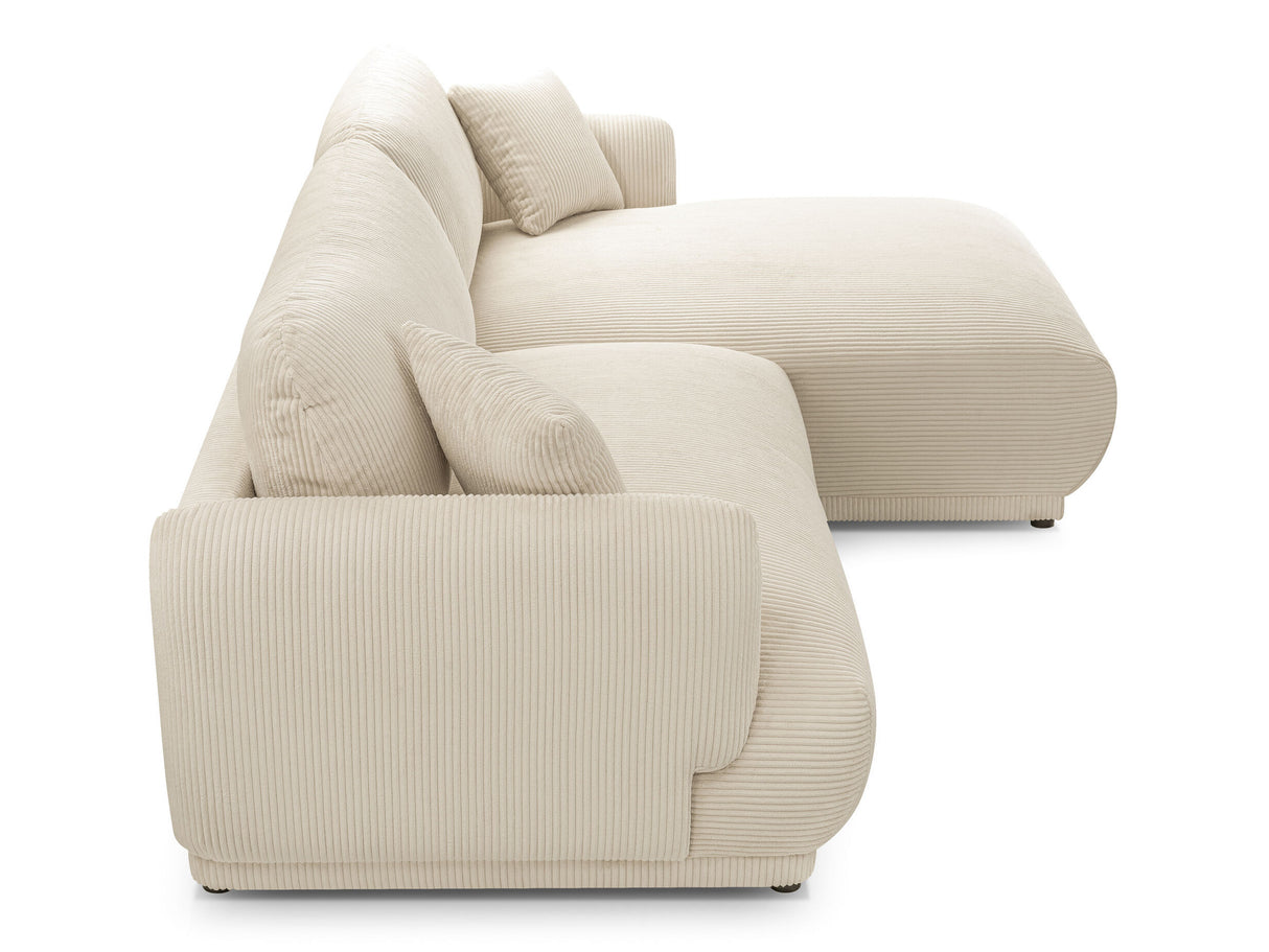 Sarokkanapé CHARLIE, Szín: Lincoln 09, Változatok: Jobb