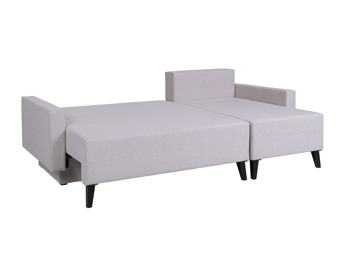 Sarokkanapé Oviedo Gloss (Naviedo Gloss), Szín: Aura 23 + Fényes fekete 5028844