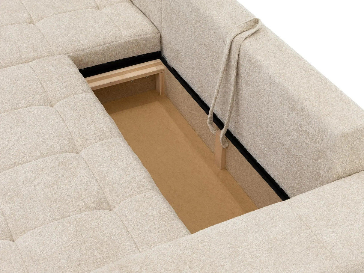 Sarokkanapé TONSEO L, Szín: Spirit Ash, Változatok: Bal