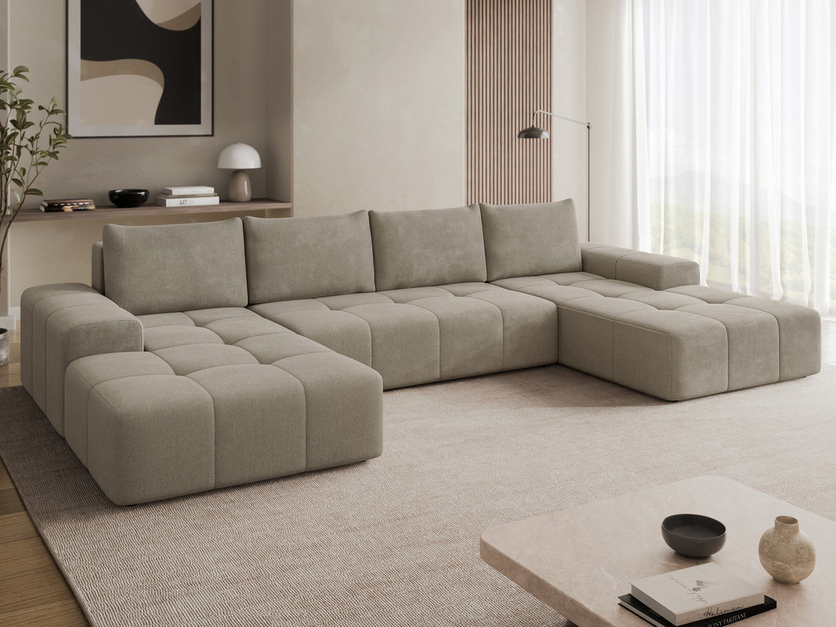Sarokkanapé TONSEO U, Szín: Spirit Taupe
