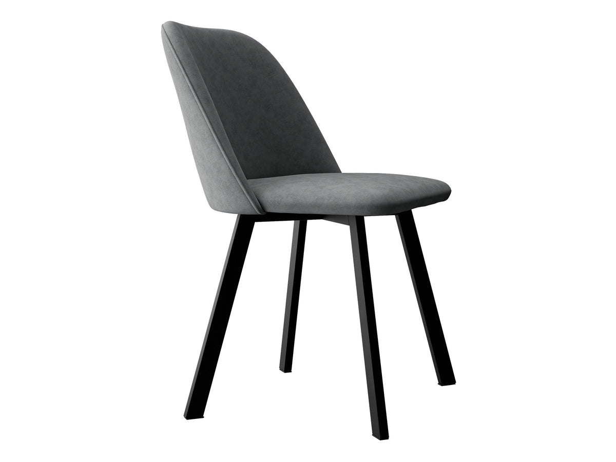Szék K109, Lábak színe: Fekete, : Uttario Velvet 2970 5114651