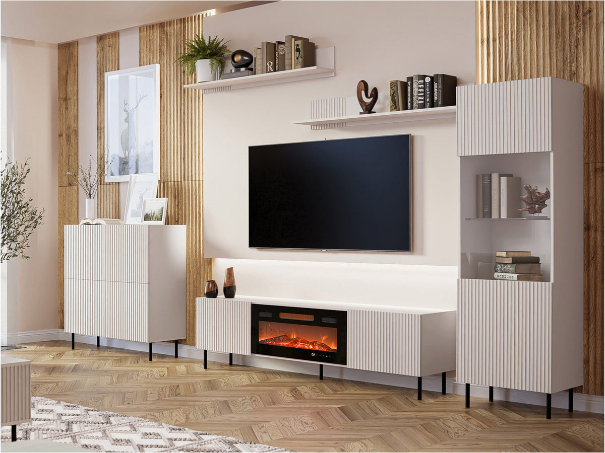 TV-állvány RTV ARUBA 2D Kasmír, Kandalló: Igen 5122787