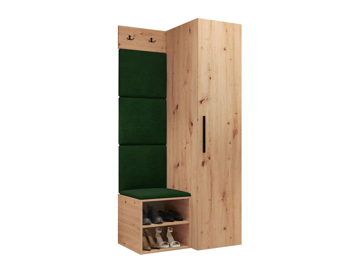 Előszoba garnitúra Garderoba MEDI III, Keret színe: Artisan tölgy, Puha falpanel színe: Polo 889 5150625