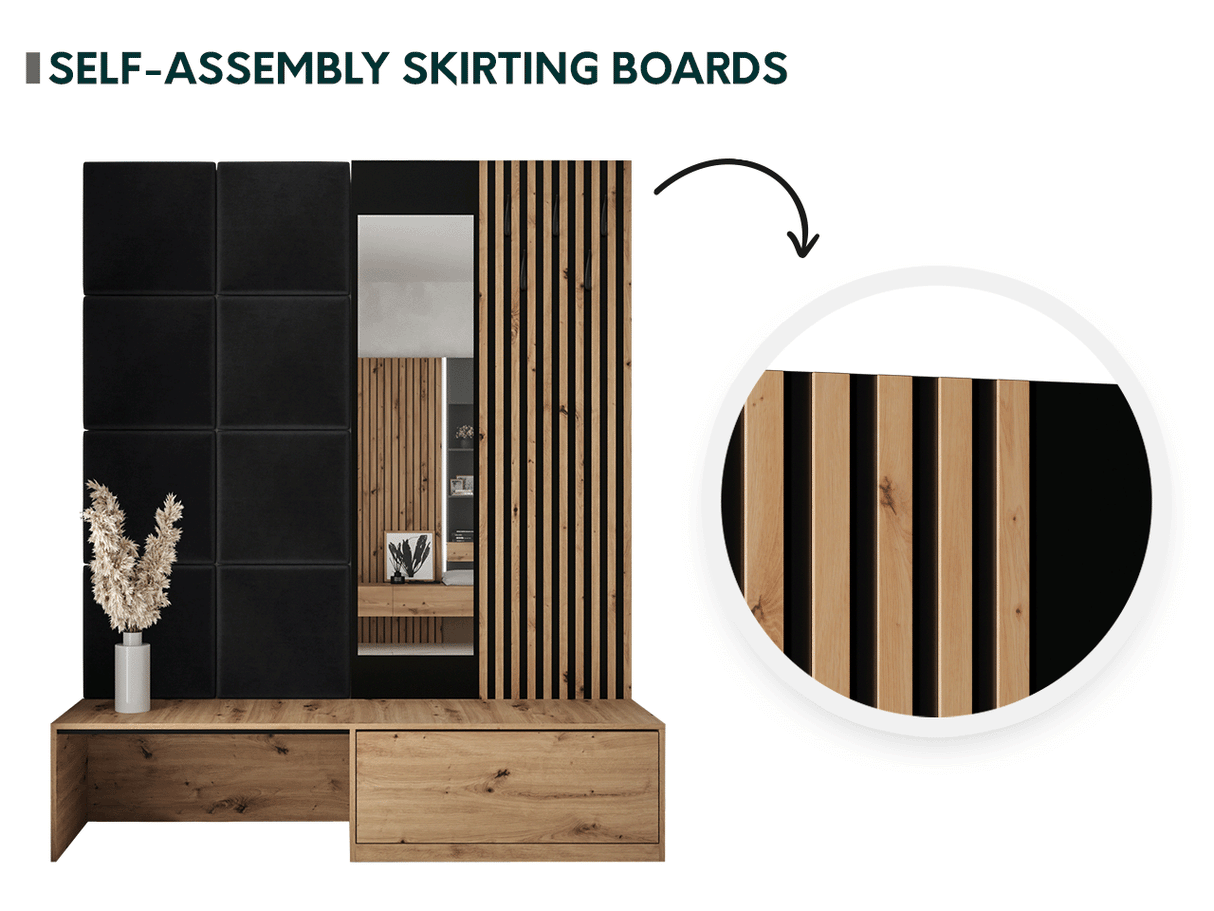 Előszoba garnitúra Premium I (Anrilot), Szín: Artisan tölgy + Manila 11 643695e417767