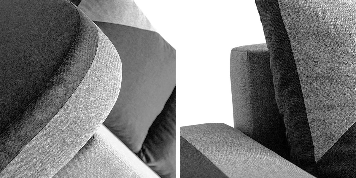 Sarokkanapé ARIZONA (Molly), Szín: Twist 3 + Twist 7