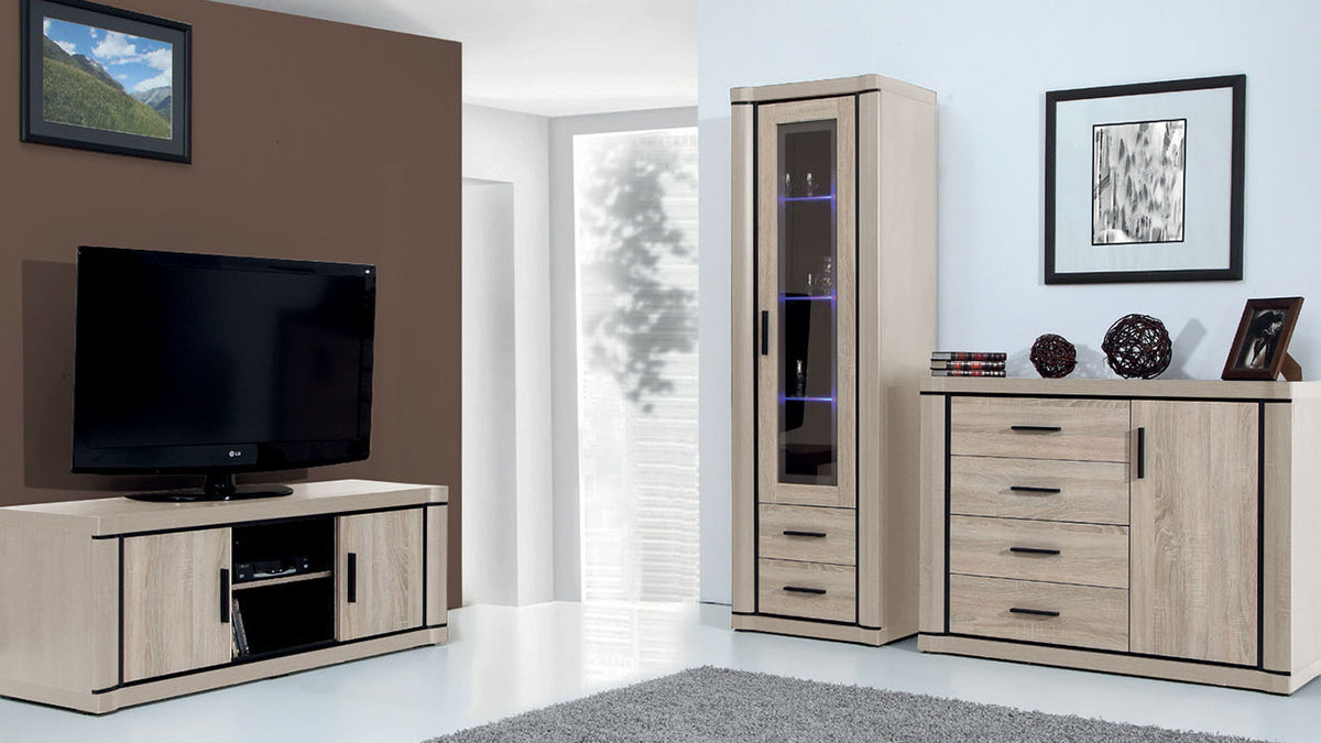 Komód Dallas D1, Szín: Sonoma tölgy