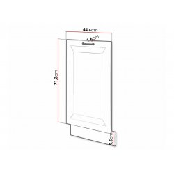 Zm 713X446 Front Retroline mosogatógép ajtó