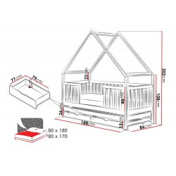 Magic 80X180 St.flex Ágy