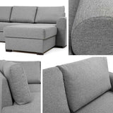 Sarokkanapé Wilma Large (Szafran Large) Toptextil, Szín: Venus Velvet 2918 + Venus Velvet 2934, Változatok: Jobbos