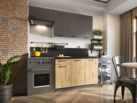 Konyhabútor CLARA 1,2/1,8 (Turan 180), Led világítás: Nem