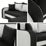 Sarokkanapé Kris (Dalmir Lux), Szín: Lux 06 + Lux 05