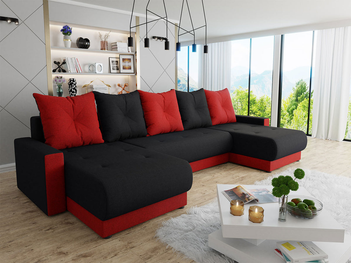 Sarokkanapé Insygnia U (Ravif U), Szín: Lux 14 + Lux 23