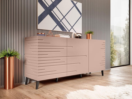 Szekrény NOVA (Doppo), Szín: Rózsaszín