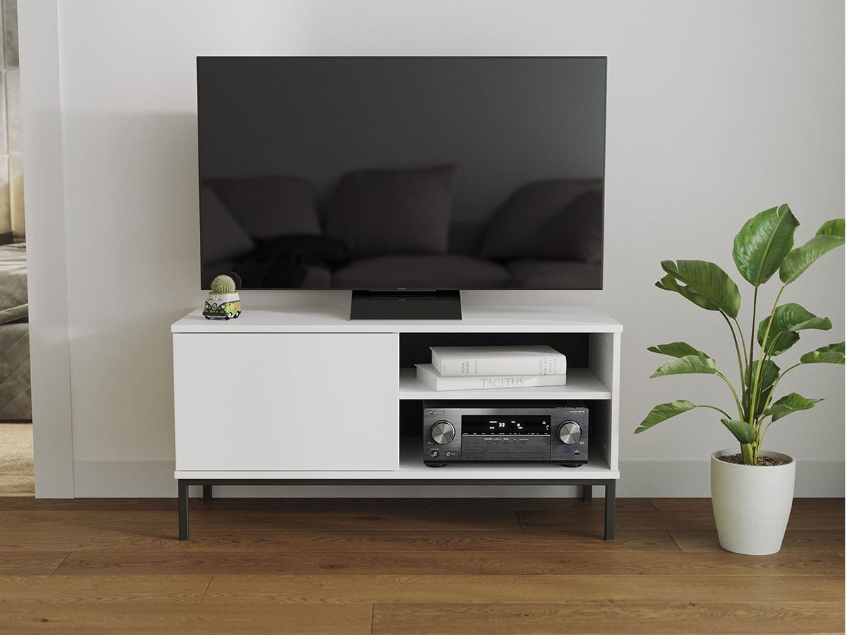 TV-állvány Querty RTV1D (Marinez MR04), Szín: Fehér