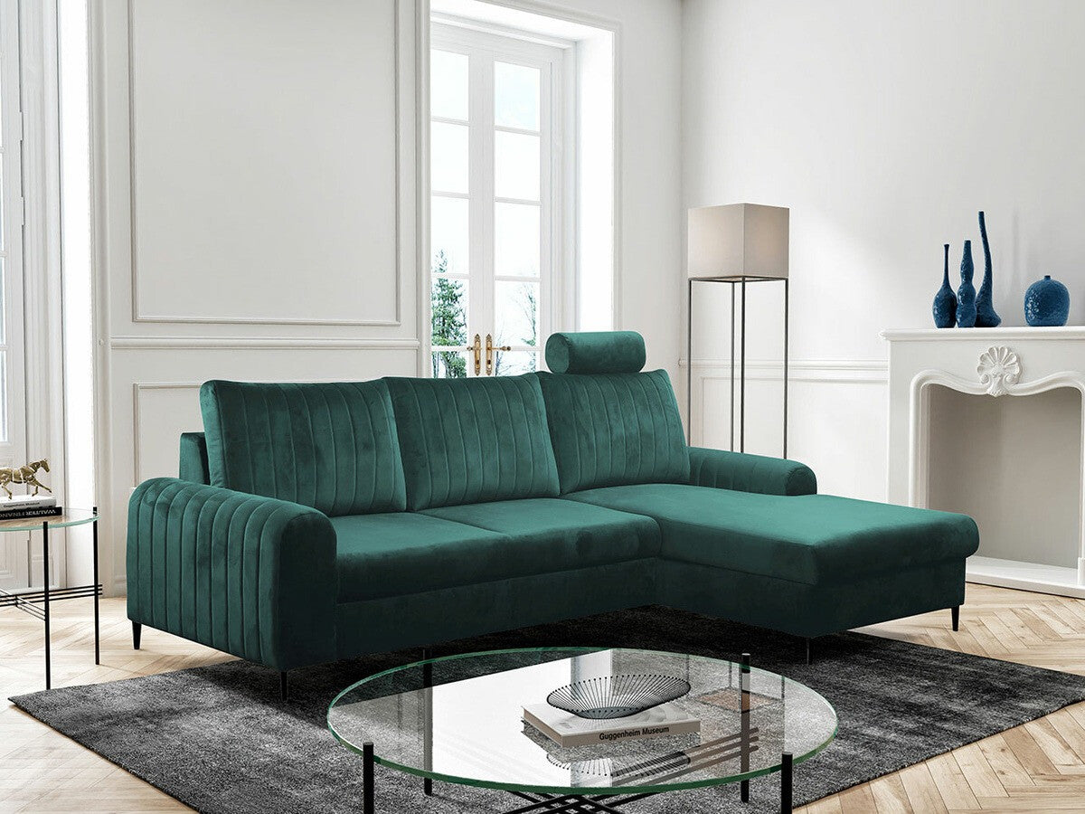 Sarokkanapé MONACO (Olazilla), Szín: Velluto 27, Változatok: Jobbos