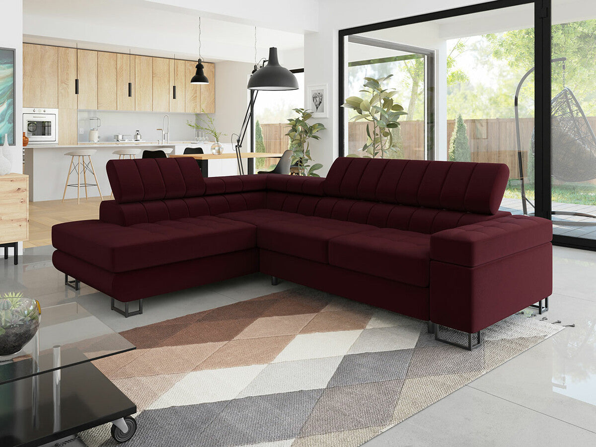 Sarokkanapé Laris Premium (Wales Premium), Szín: Venus bársony 2932, Változatok: Balos